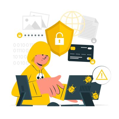 cybersecurity illustration